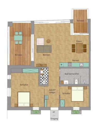 Apartamento Z1_das Haus
