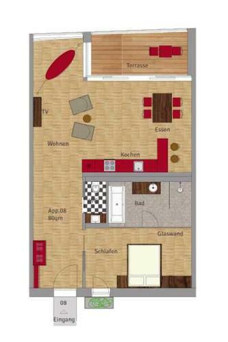Apartamento Z1_das Haus