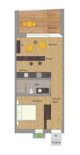 Apartamento Z1_das Haus