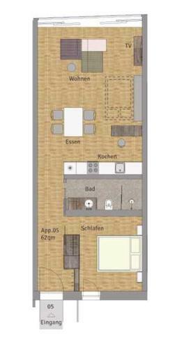 Apartamento Z1_das Haus
