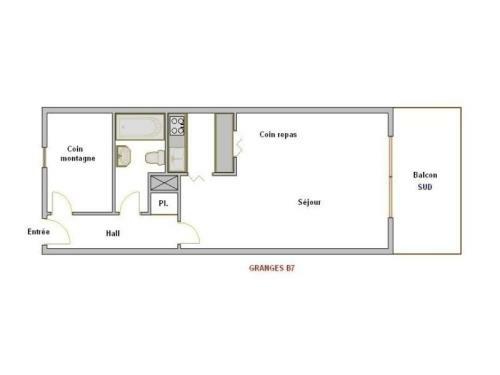 Apartamento Appartement Granges B 3