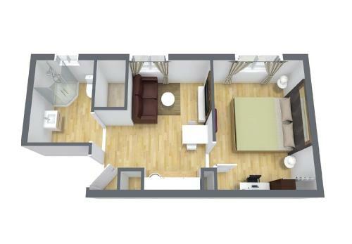 Apartamento F2 Golden Lounge, Hyper Centre, Parking