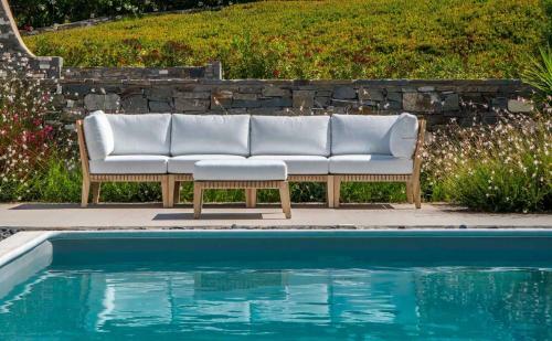 Paros Villa Sleeps 6 Pool Air Con Wifi