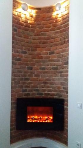 Apartment With Fireplace