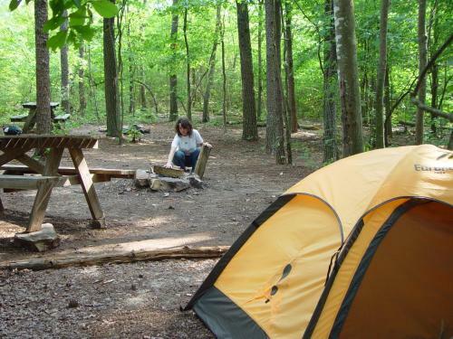 Primitive Camp Site At Little River Canyon