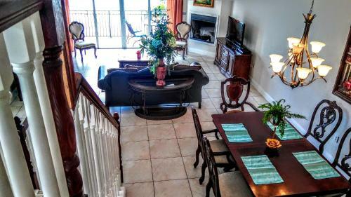 Mediterranean Three Story Beach Townhouse