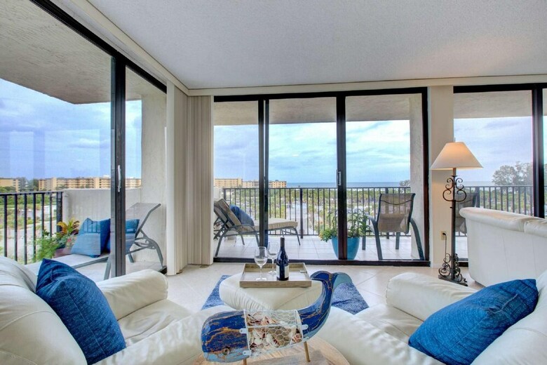 Gulf View At Our House At The Beach