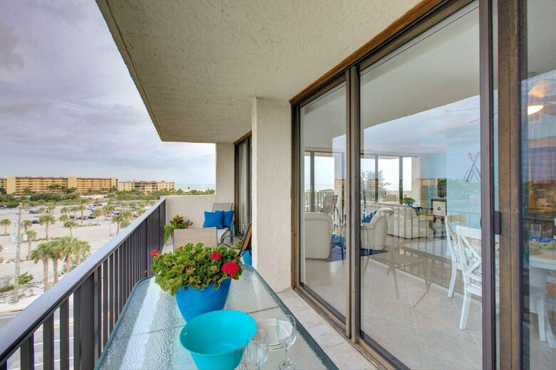 Gulf View At Our House At The Beach