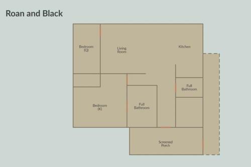 Apartamento Roan And Black