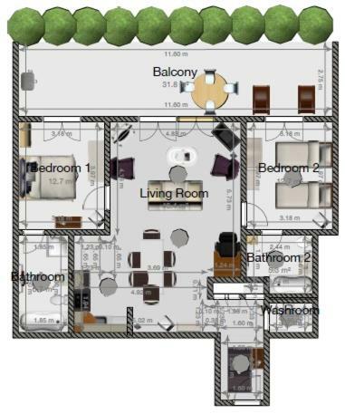 Le Chalet Rosat Apartment 25