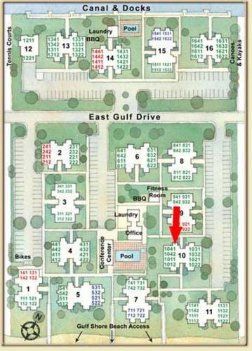 Apartamento East Gulf Condo #1041