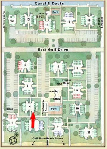 Apartamento East Gulf Condo #421