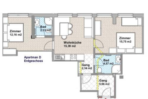 Apartamento Tuxie Haus
