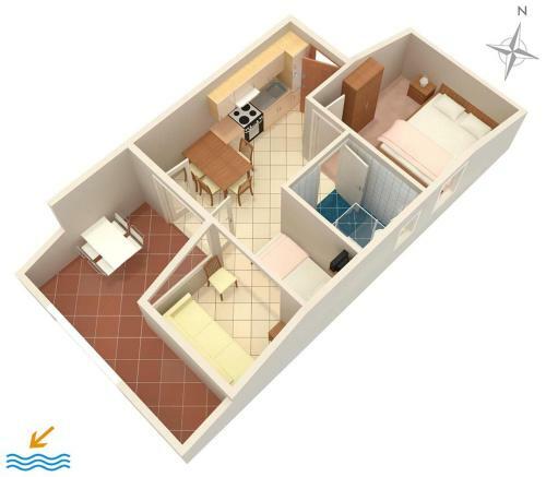 Apartments By The Sea Mandre, Pag - 4098