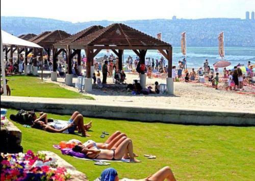 Apartamento Top Studio Central Haifa - Akko - Beach. Best Find