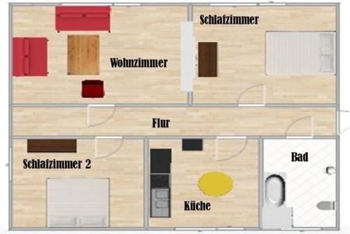Apartamento Ferienwohnung-im-teutoburger-wald