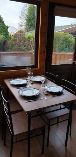 Apartamento Rhinog View Mountain Log Cabin