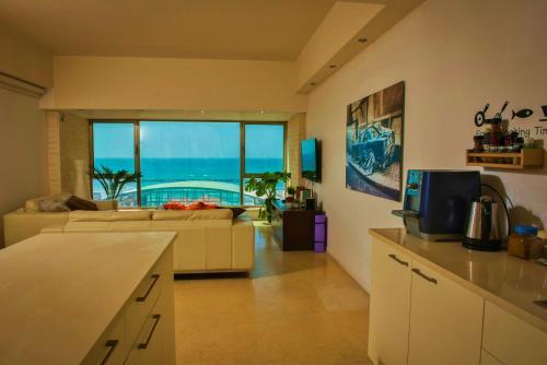 Apartamento Luxury Full Sea View Apt Facing Gordon Beach