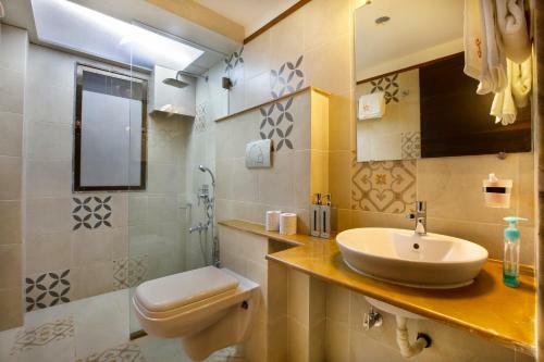 Villa Saffronstays Dhyana.