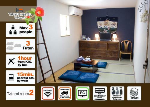 Hostal Tsukiji Hostel Wakayama 2