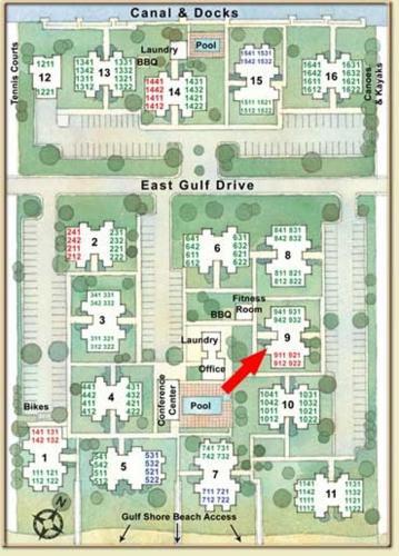 Apartamento East Gulf Condo #911