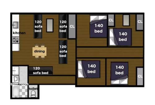 Apartamentos Sakuragawa House