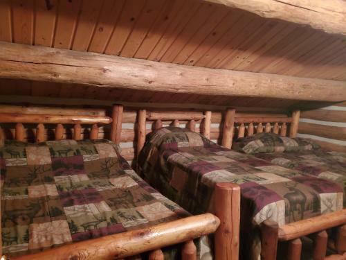 Lodge Waterfront Hidden Pines Log Cabin