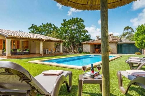 Pollenca Villa Sleeps 6 Pool Air Con Wifi