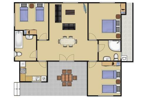 Punta Grossa Villa Sleeps 6 Pool Air Con Wifi