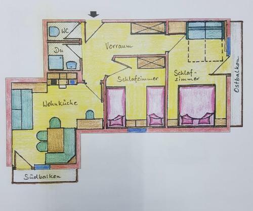 Apartamento Appartementhaus Sonne