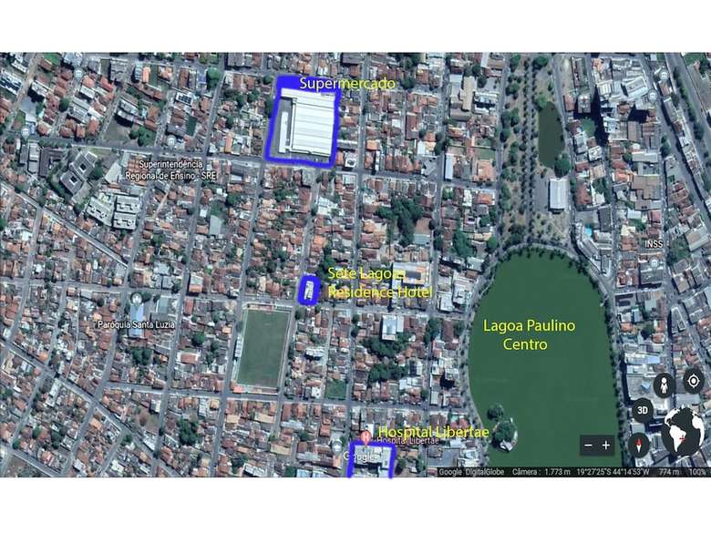 Apartamento Sete Lagoas Residence Hotel