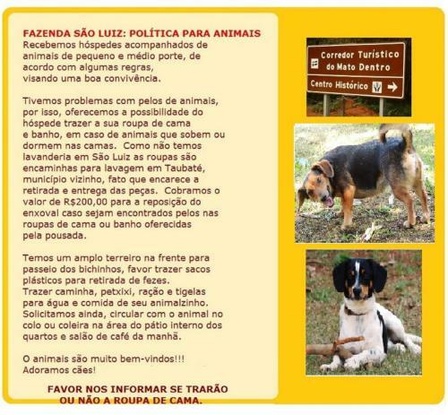Hostal Pousada Fazenda S�o Luiz