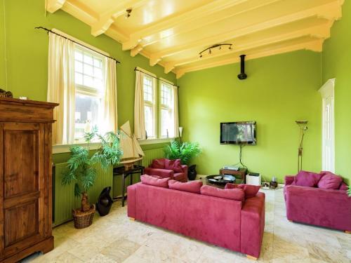 Spacious Villa In Sint Jacobiparochie Near Sea