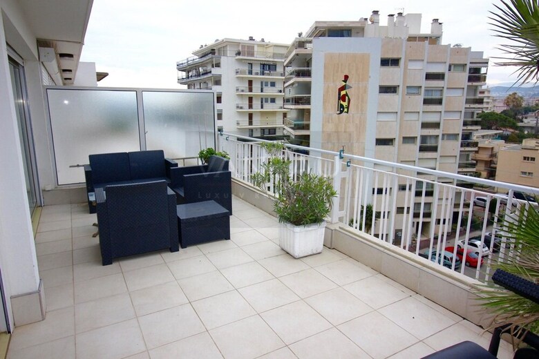 Vaneau Agr�able 3p Sur La Croisette, Spacieuse Terrasse