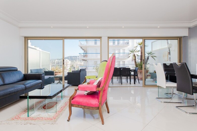 Vaneau Agr�able 3p Sur La Croisette, Spacieuse Terrasse