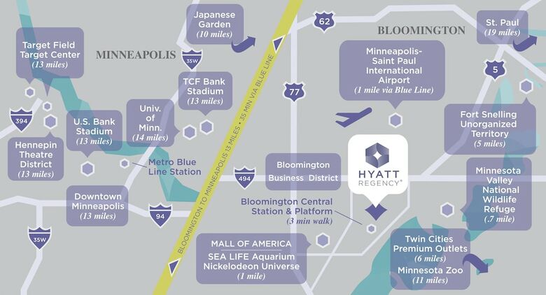 Hotel Hyatt Regency Bloomington - Minneapolis