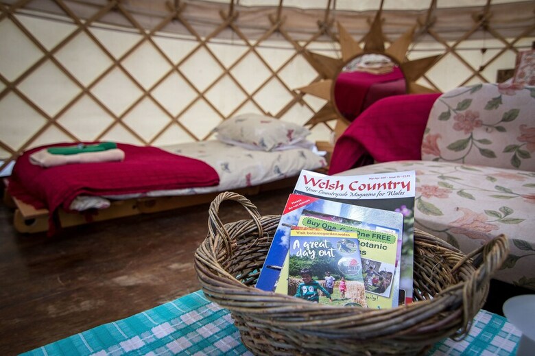 Ceridwen Glamping, Double Decker Bus And Yurts
