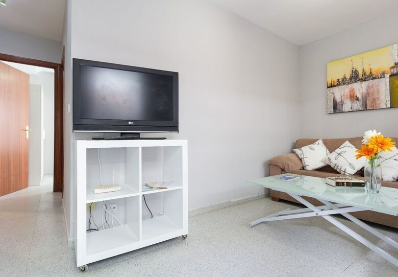Bedroom In Pedregalejo Beach Apartment