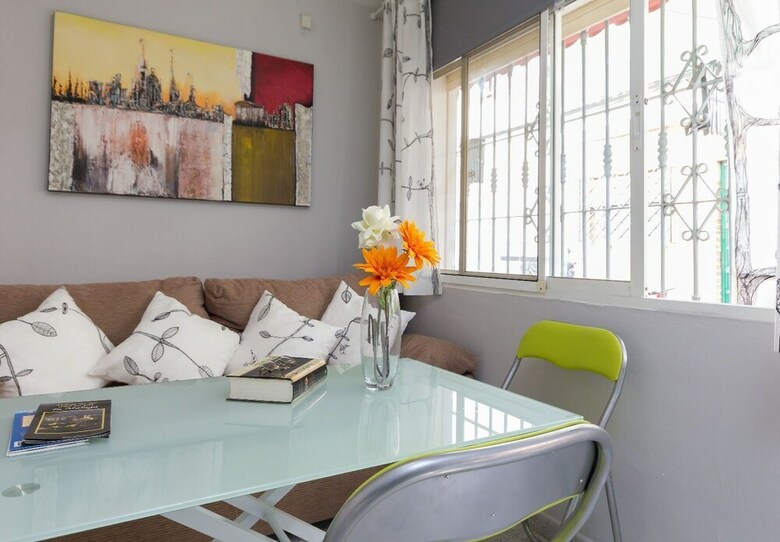 Bedroom In Pedregalejo Beach Apartment