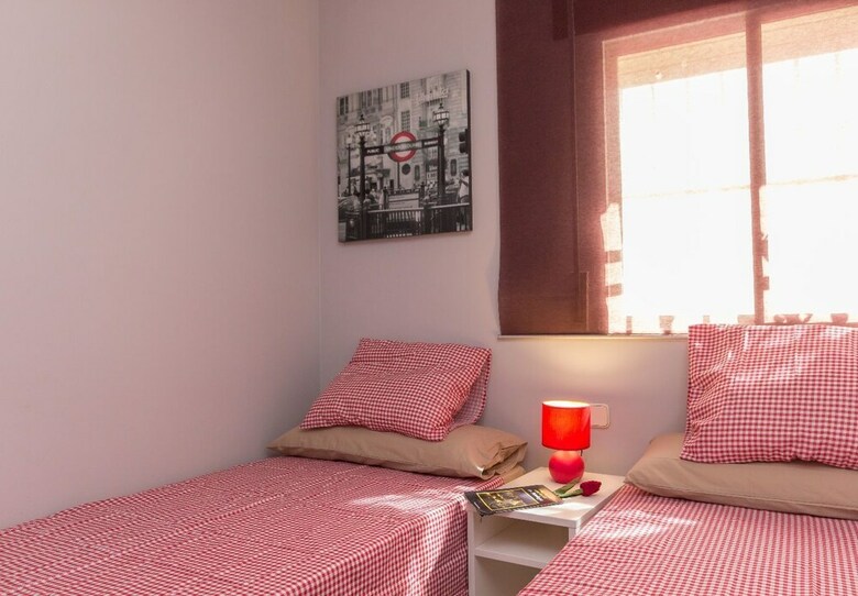 Bedroom In Pedregalejo Beach Apartment