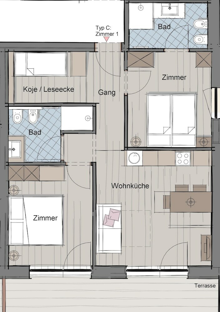 B&B Boutique Apartment Oberwiesen