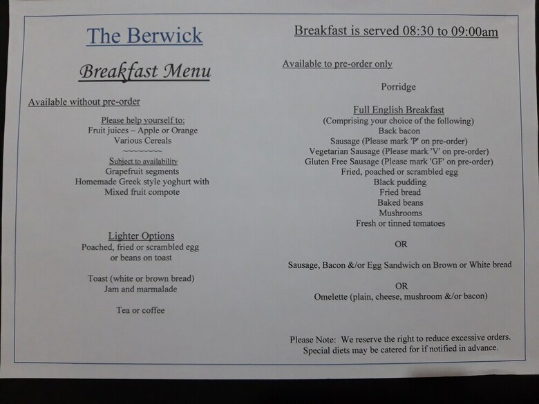 Hotel The Berwick - Over 40's Only