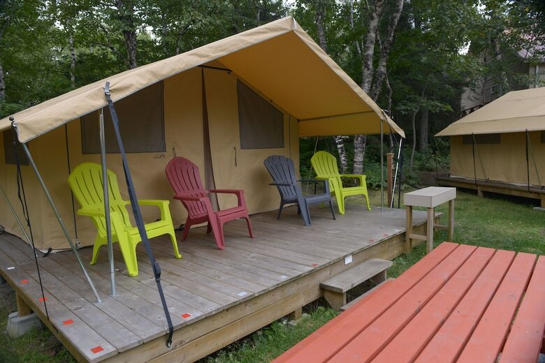 Les Prets A Camper Du Camping Tadoussac