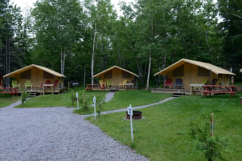 Les Prets A Camper Du Camping Tadoussac