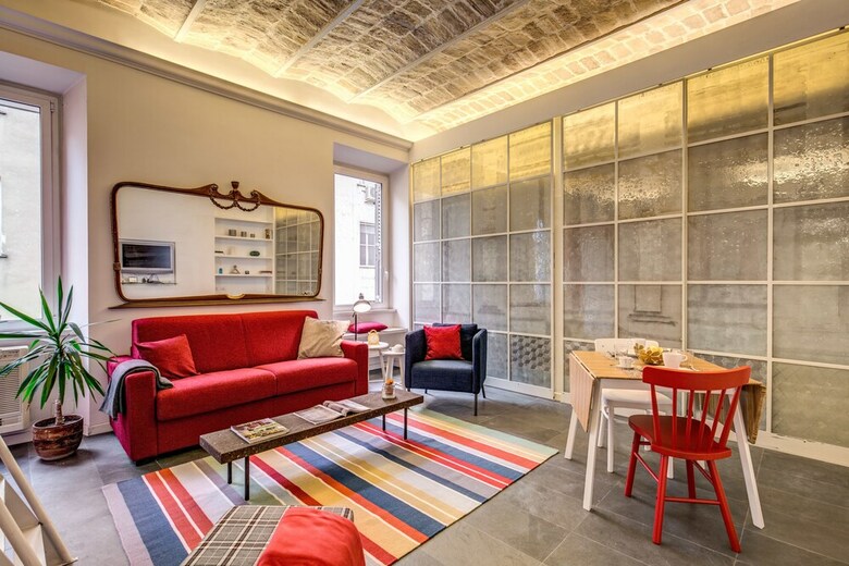 Apartamento Aweshome - Colosseo Red Design
