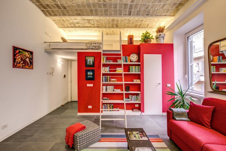 Apartamento Aweshome - Colosseo Red Design