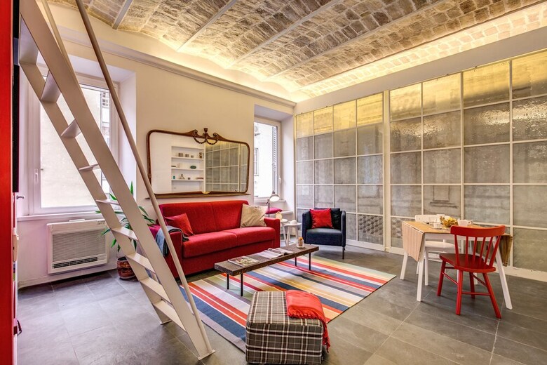 Apartamento Aweshome - Colosseo Red Design