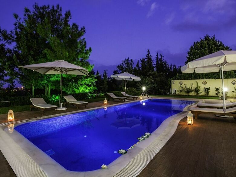 Rhodes Luxury Kallithea Breeze Villa With Ozone Pool & Private Small Forest!