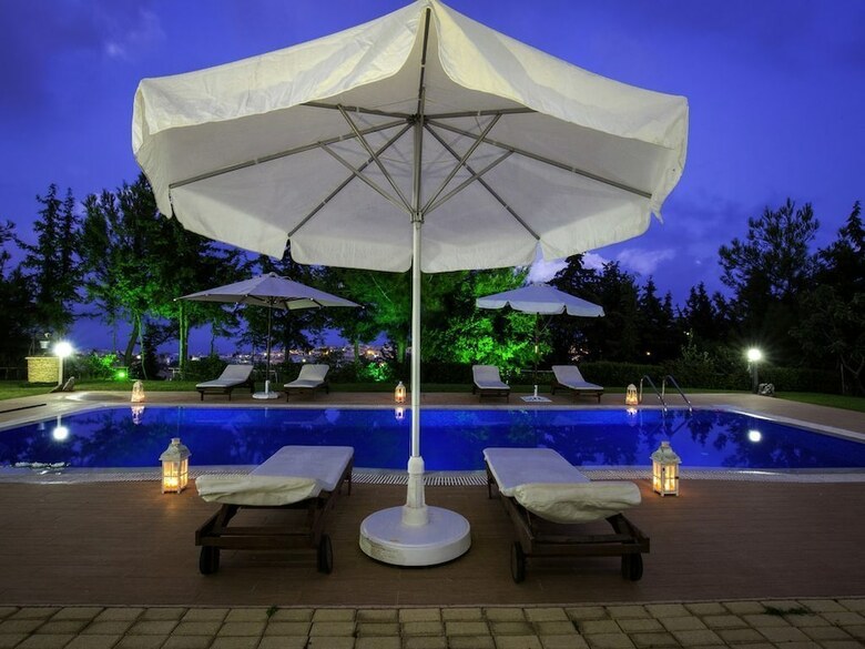 Rhodes Luxury Kallithea Breeze Villa With Ozone Pool & Private Small Forest!