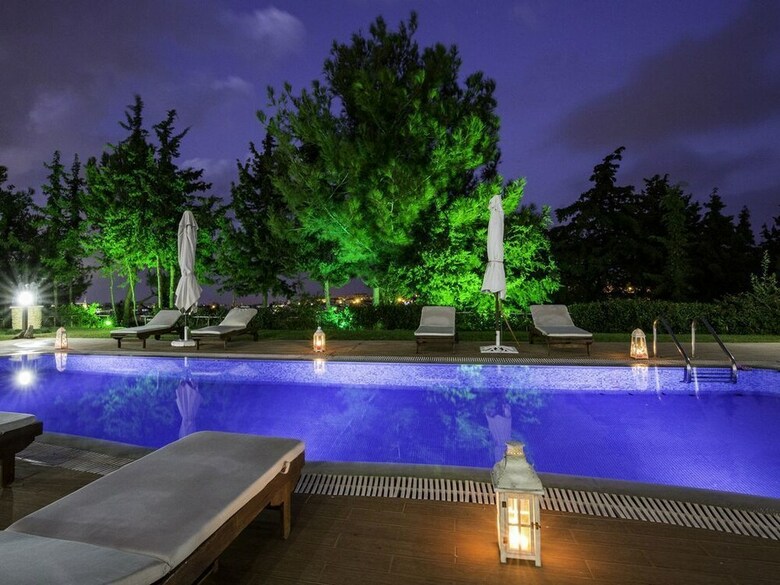Rhodes Luxury Kallithea Breeze Villa With Ozone Pool & Private Small Forest!